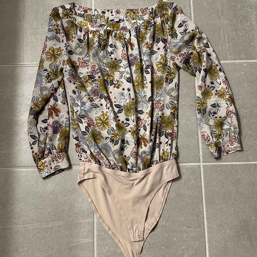 Loft bodysuit blouse